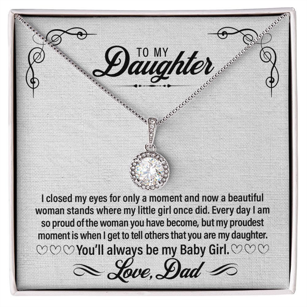 Always My Baby Girl - To Daughter From Dad - Eternal Hope Necklace –  linnlana