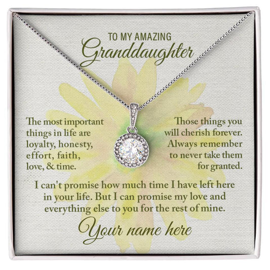 Granddaughter Eternal Hope Necklace