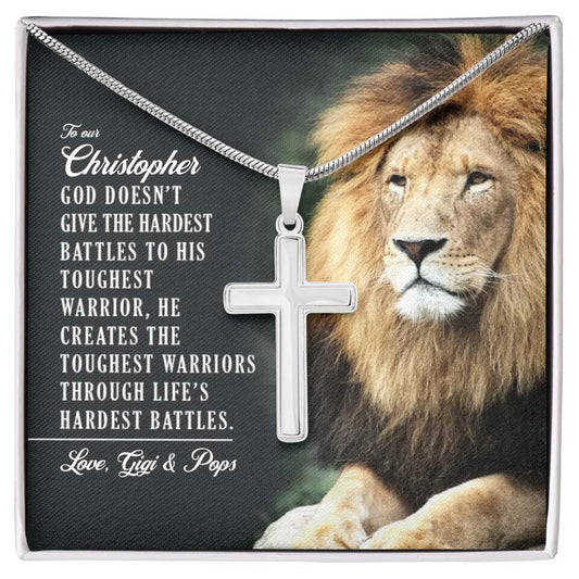 Toughest Warrior - Personalized Message Card