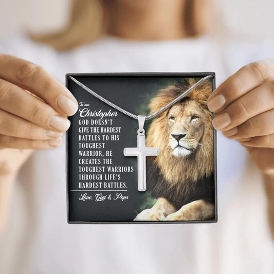 Toughest Warrior - Personalized Message Card